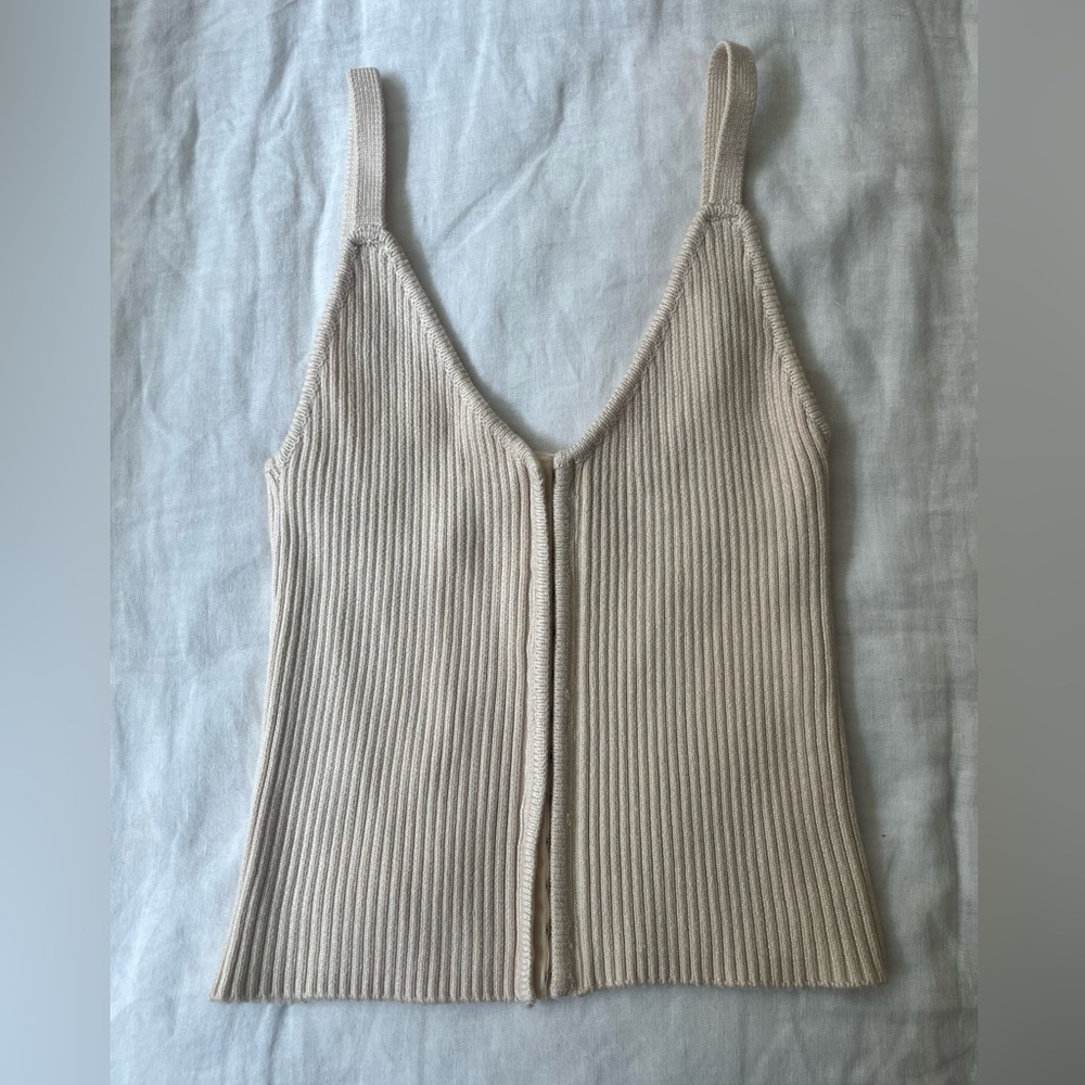 Zara Rib Knit Tank NWT - Picture 3 of 4